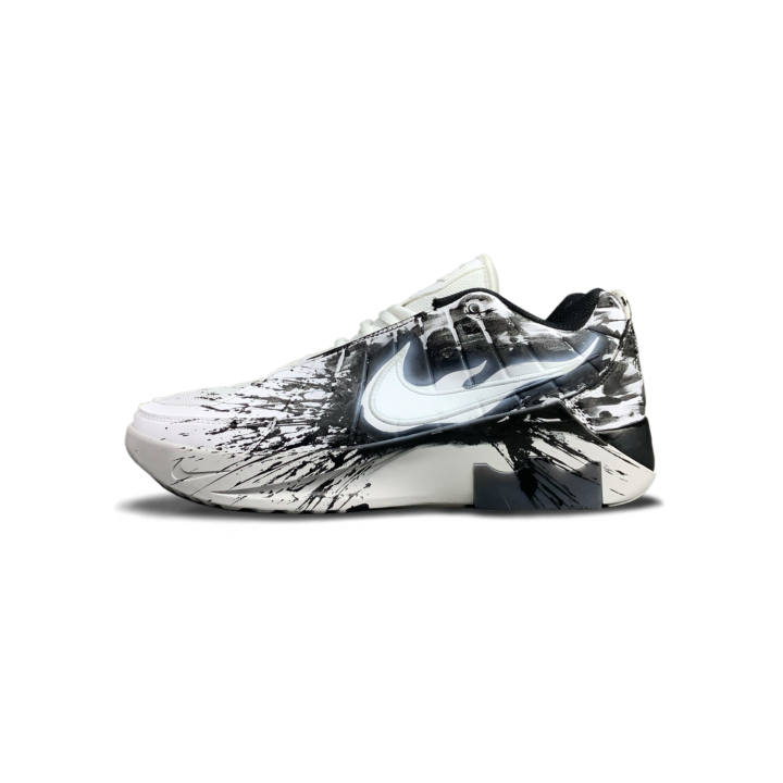 Nike Nike Basketball Shoes Men's Mid Top White/Black