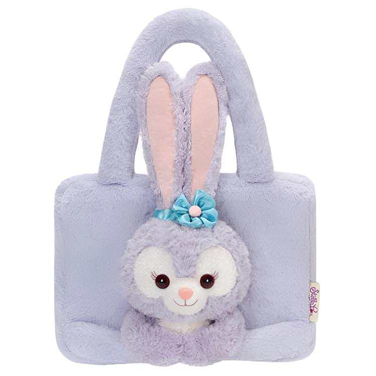 Disney Fabric Tote Handbag Unisex Purple