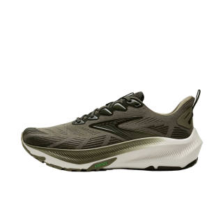 Brooks Ghost Trail Running Shoes Men's Low Top Olive Green/Olive Green/Metallic