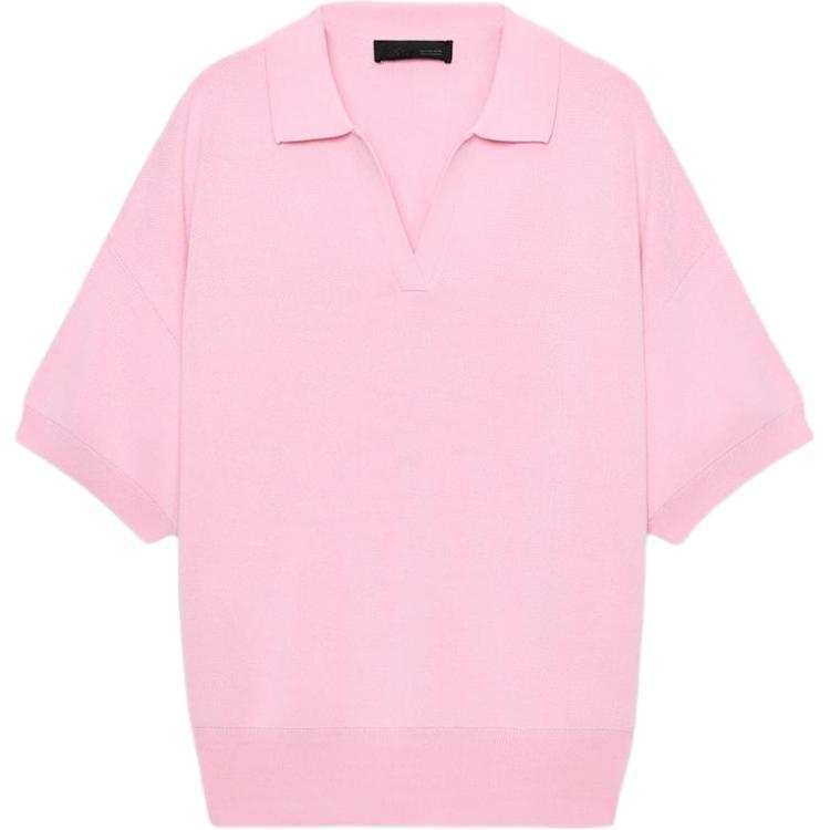 ZARA Polo Shirts Women's Pink