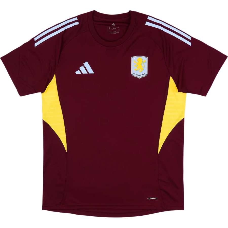 Adidas Adidas Aston Villa Soccer Jerseys Unisex Burgundy Crew Neck Moderate