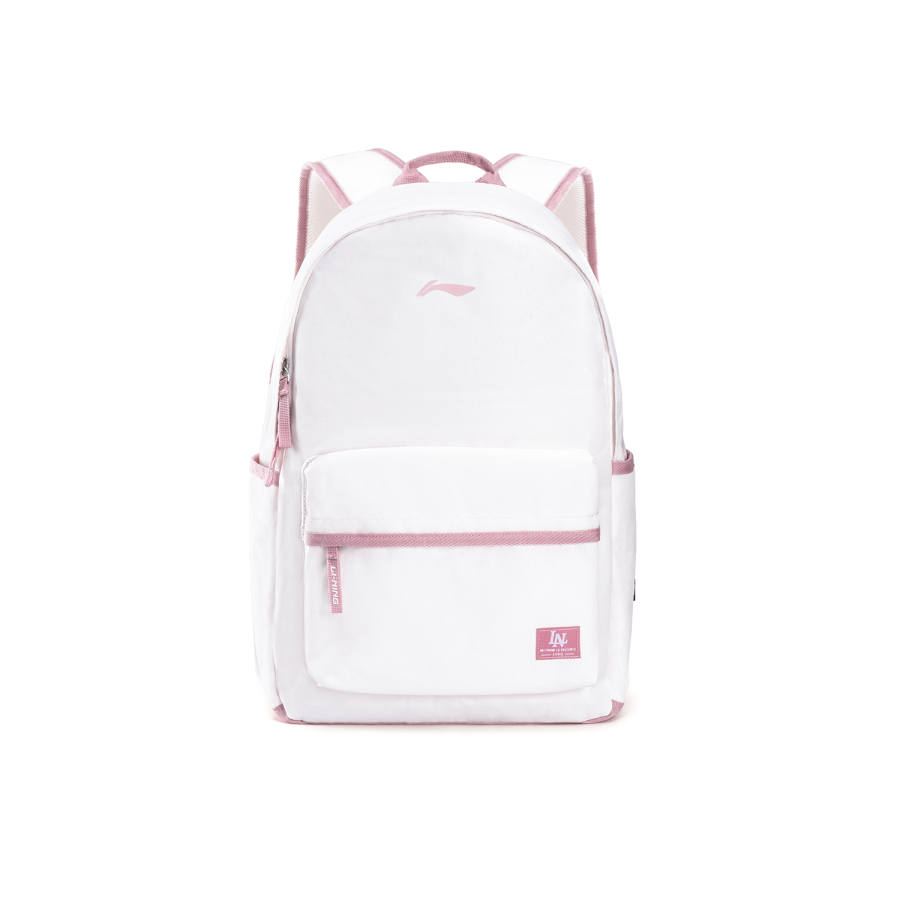 Li-Ning Li Ning Backpacks White Pink Multicolor