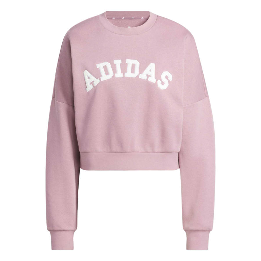 Adidas Adidas Sweatshirts Women's Magical Purple Crew Neck Moderate
