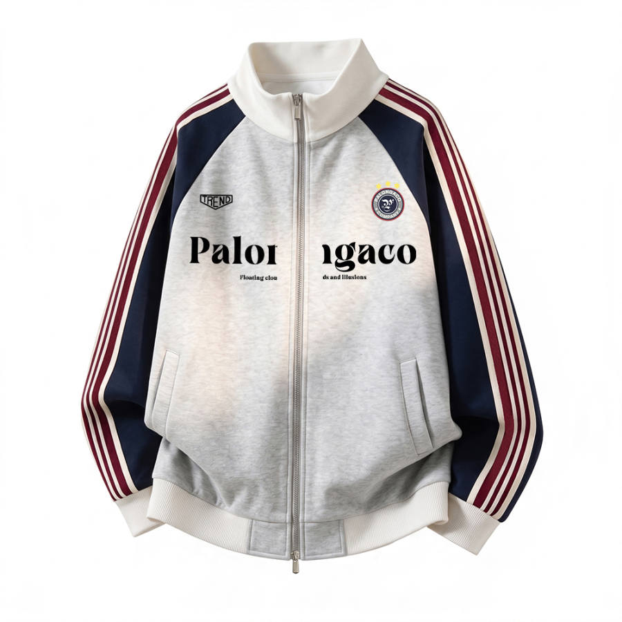 PAL ONGACO Sweatshirts Unisex Stand Collar Moderate