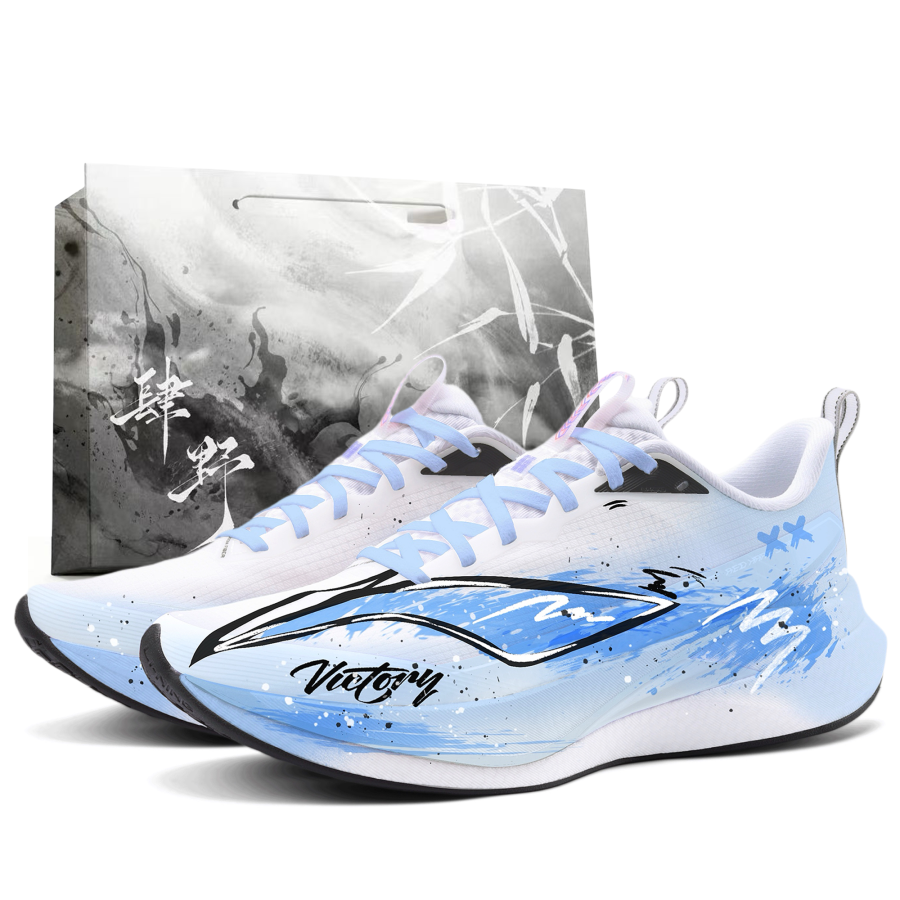 Li-Ning Li Ning Red Hare 9 PRO Running Shoes Men's Low Top Ice Blue