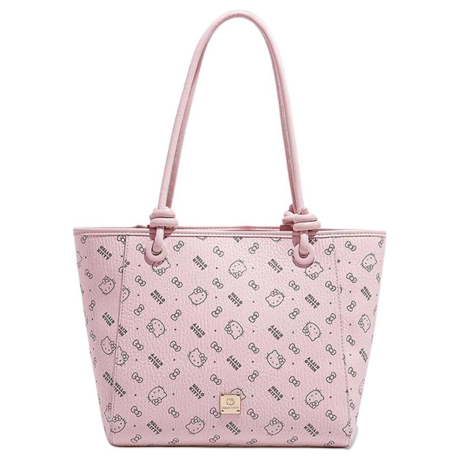 Sanrio Hello Kitty Pu Shoulder Bag Regular Women's Pink/Brown