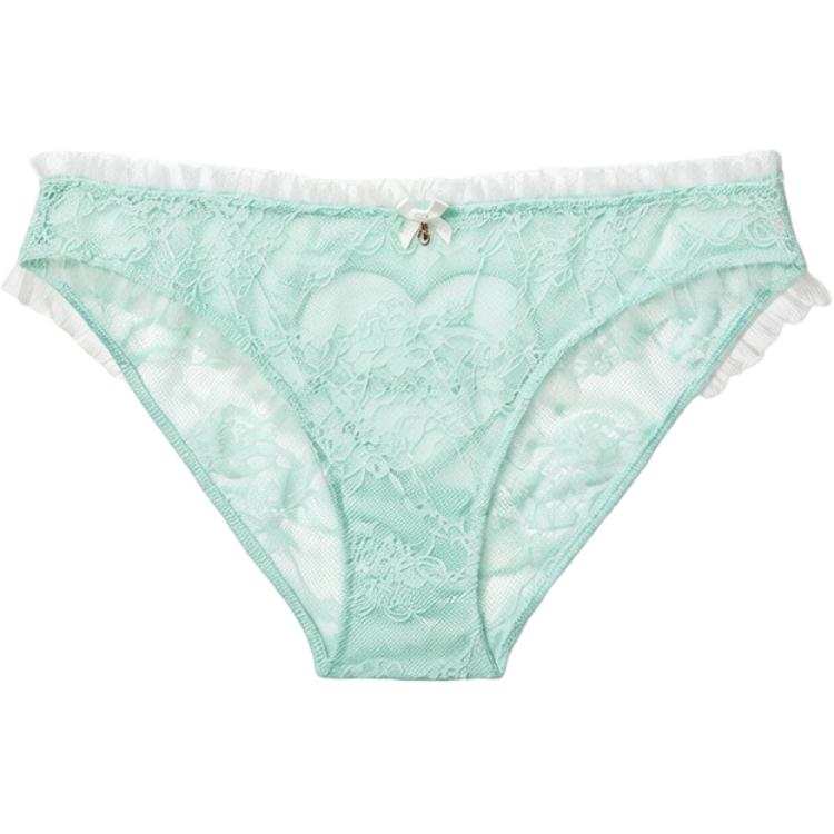 Victoria's Secret Briefs Women's Light Aqua Blue