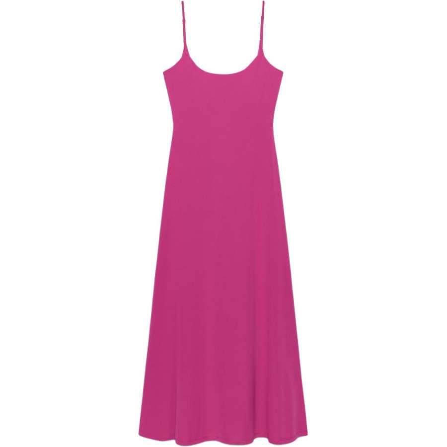 ZARA Slip Dresses Women's Dark Purple Red Moderate