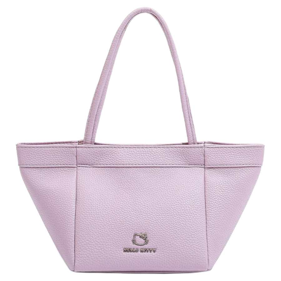 Sanrio Hello Kitty Pu Shoulder Bag Regular Women's Purple/Mustard Green