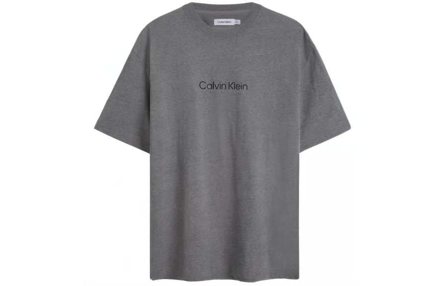 CALVIN KLEIN T Shirt Unisex Gray