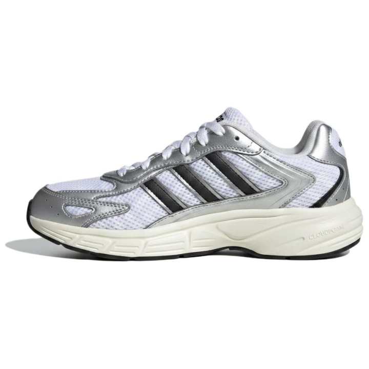 Adidas Adidas Eclipsetics 2000 Running Shoes Women's Low Top Silver Black White