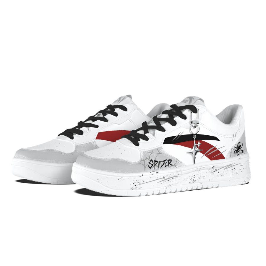 ANTA Easy Skateboard Shoes Unisex Low Top White