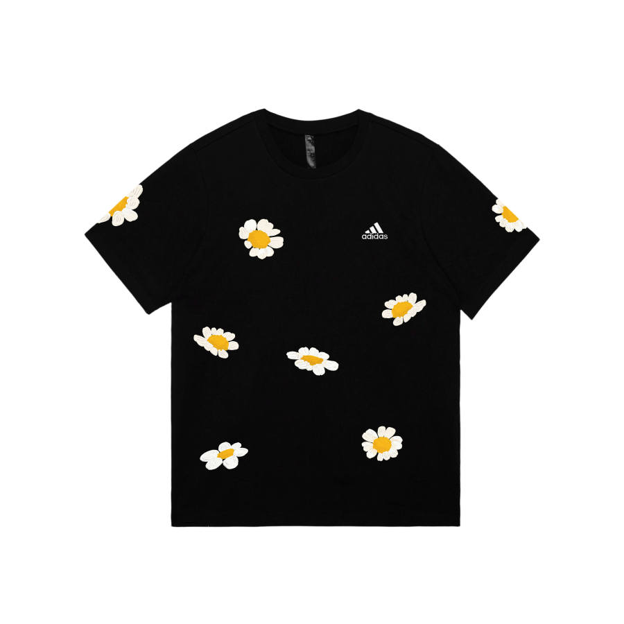 Adidas Adidas MUST HAVES T Shirts Unisex Black Crew Neck Moderate Straight Fit
