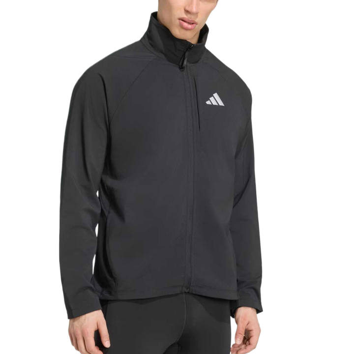 Adidas Adidas Running Jackets Men's Black Stand Collar Moderate