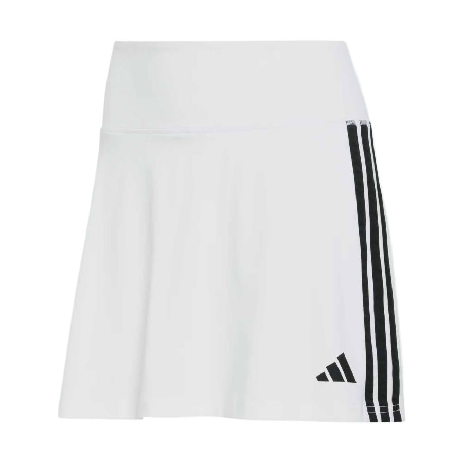 Adidas Adidas ESSENTIALS 3 Stripes Casual Short Skirts Women's White/Black Moderate Short Skirt