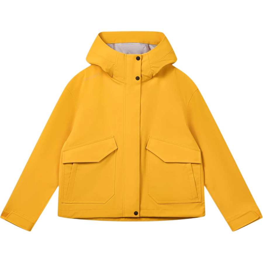 Li-Ning Li Ning Jackets Women's Dense Apricot Yellow Hooded Non Detachable Moderate