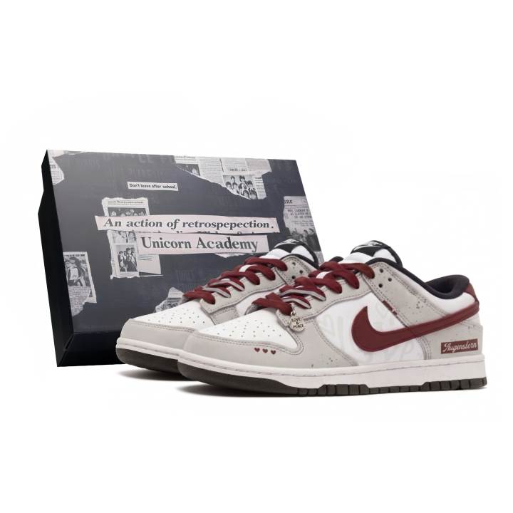 Nike Nike Dunk Skateboard Shoes Men's Low Top White