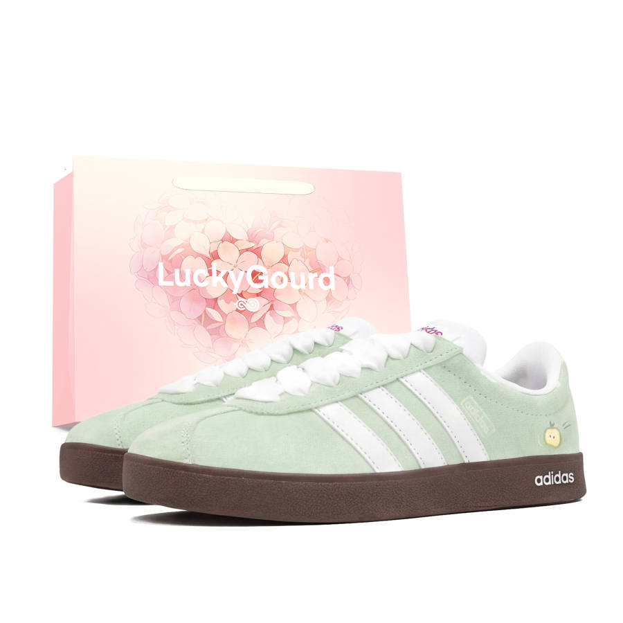 Adidas Adidas VL COURT 2.0 German Army Trainers Women's Low Top Light Green