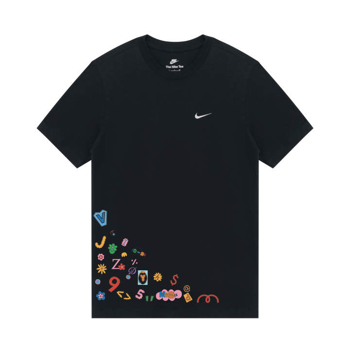Nike Nike T Shirts Unisex Black Crew Neck Moderate