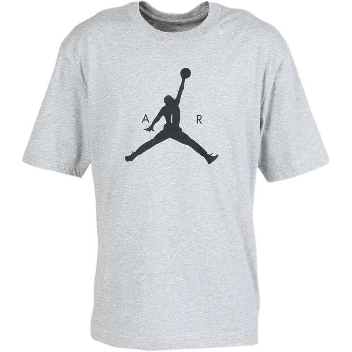 Jordan Jordan Jumpman T Shirts Men's Gray Crew Neck