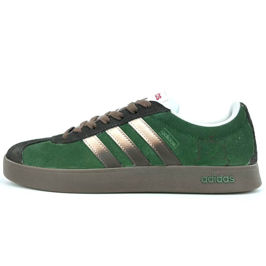 Adidas Adidas VL COURT 2.0 German Army Trainers Unisex Low Top White/Blue/Green/Beige/Umber/Brown