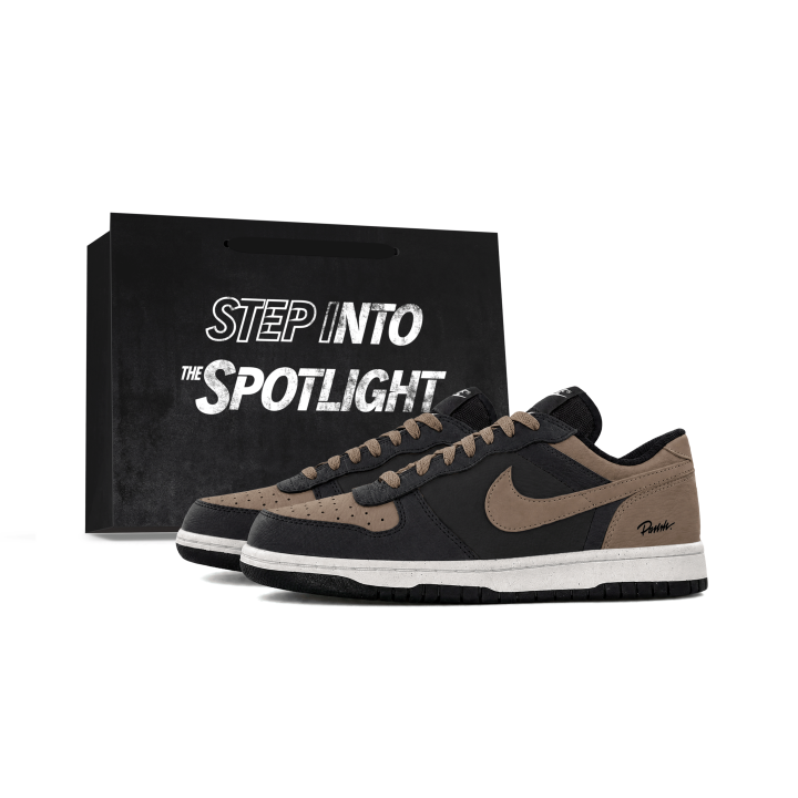 Nike Nike Big Skateboard Shoes Unisex Low Top Brown