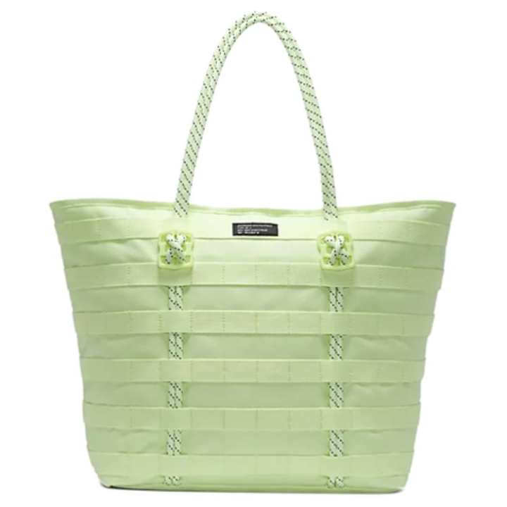 Nike Nike Sportswear Polyester Tote Bag, Shoulder Bag, Handbag Unisex Lime Green