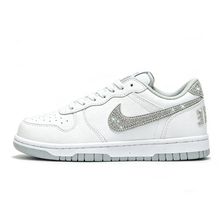 Nike Nike Big Skateboard Shoes Men's Low Top Gray