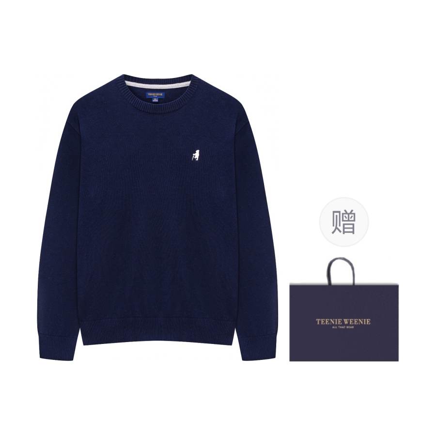 Teenie Weenie Men American Old Money Style Collection Sweater Shopping Bag Unisex