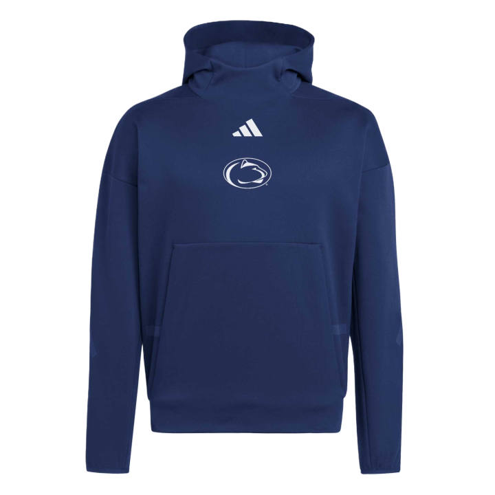 Adidas Adidas Sweatshirts Men's Marine Blue/White Hooded Non Detachable Moderate