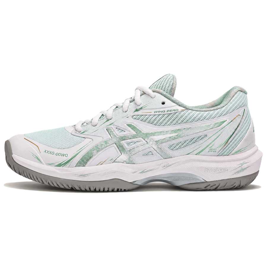 ASICS GAME FF Tennis Shoes Unisex Low Top Green Silver