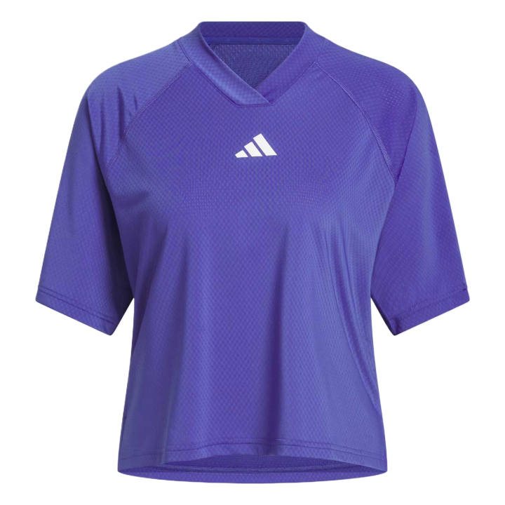 Adidas Adidas Golf Clothing Women's Double Indigo V Neck Moderate