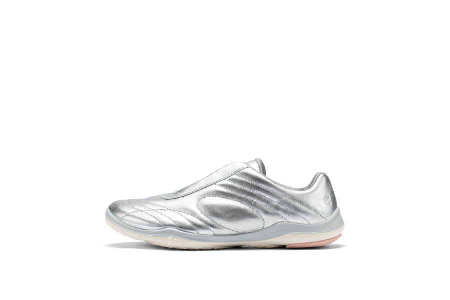 Ecco Biom LITE TR Casual Shoes Women's Low Top Silver, White, Gray & Pink Multicolor