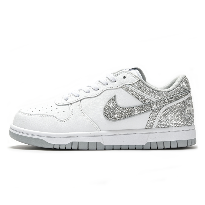 Nike Nike Big Skateboard Shoes Men's Low Top Gray