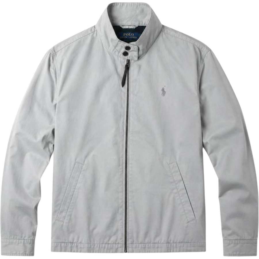 Polo Ralph Lauren Jackets Men's Gray Stand Collar Moderate