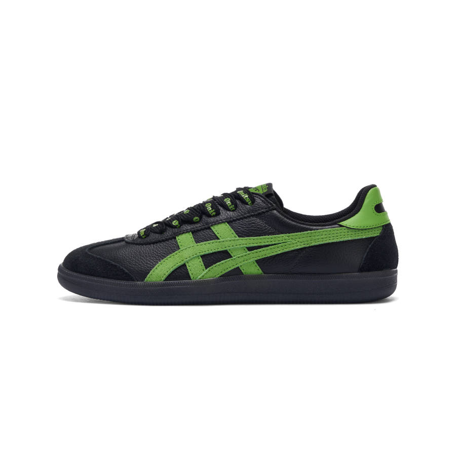 Onitsuka Tiger Tokuten German Army Trainers Unisex Low Top Black/Green
