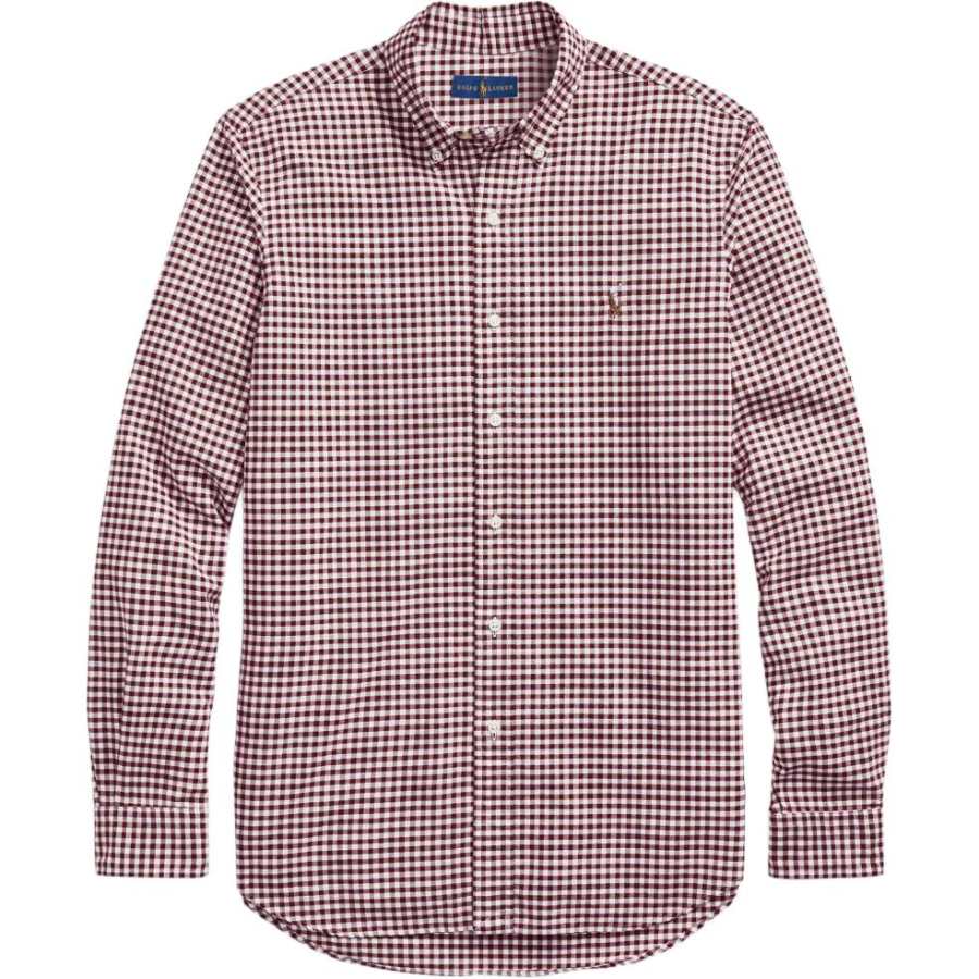 Polo Ralph Lauren Shirts Men's Burgundy Moderate