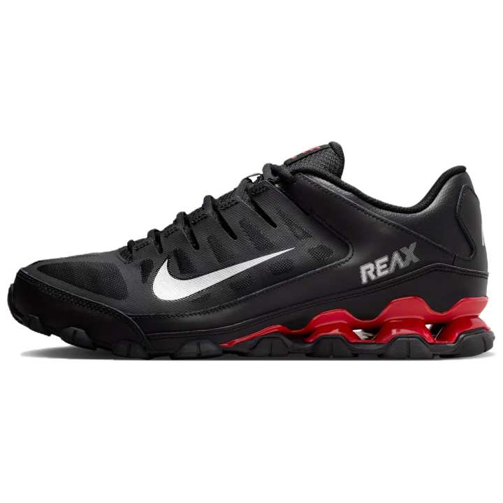 Nike Nike Reax 8 Training Shoes Men's Low Top Black/University Red/Metallic Silver