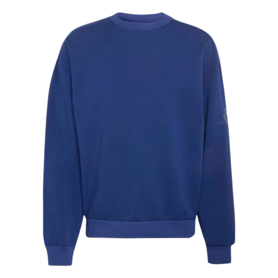 Adidas Adidas Sportswear Sweatshirts Men's Dark Blue Crew Neck Moderate