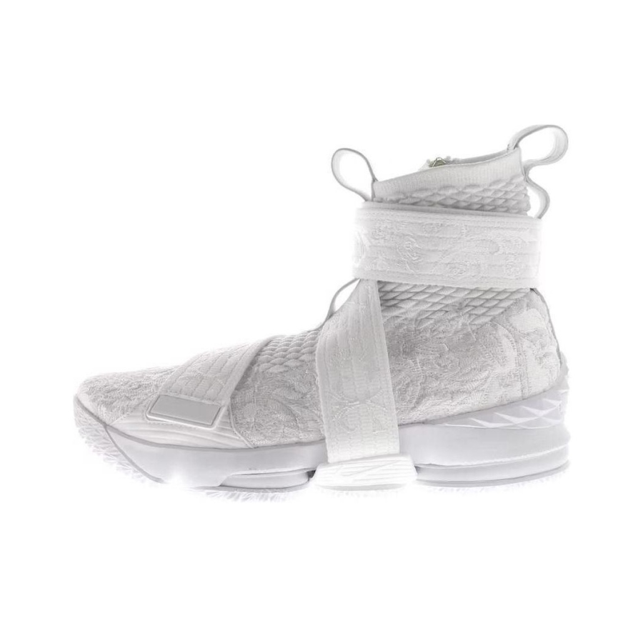Nike Nike x KITH Lebron 15 The City Of Angels, James Slip Resistant Lightweight High top Basketball Shoes Men's White