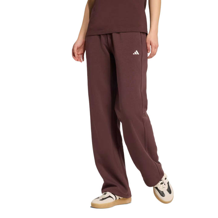 Adidas Adidas ESSENTIALS Knitted Sweatpants Women's Dark Brown/White Moderate