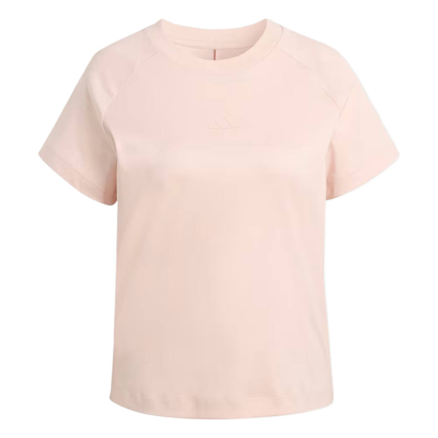 Adidas Adidas Sportswear T Shirts Women's Blush Pink Crew Neck Moderate