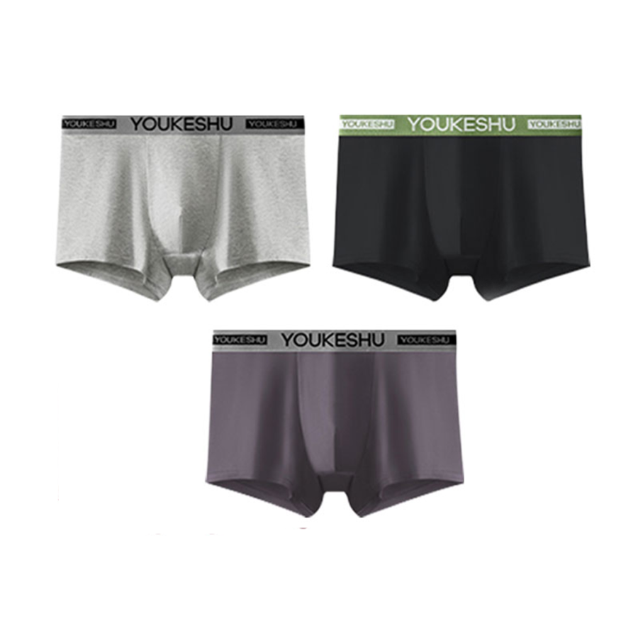 YOUKESHU YOUKESHU Men's Boxer Briefs Men's 3 Pack