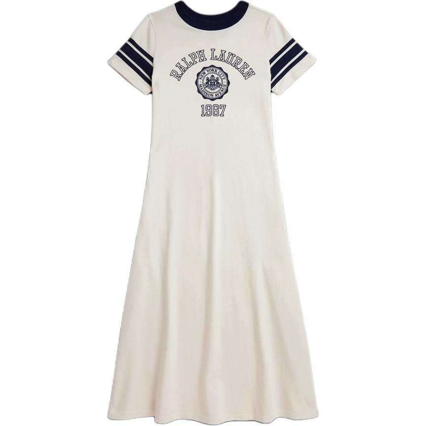 Polo Ralph Lauren Kids Dresses Crew Neck Moderate Midi Skirt