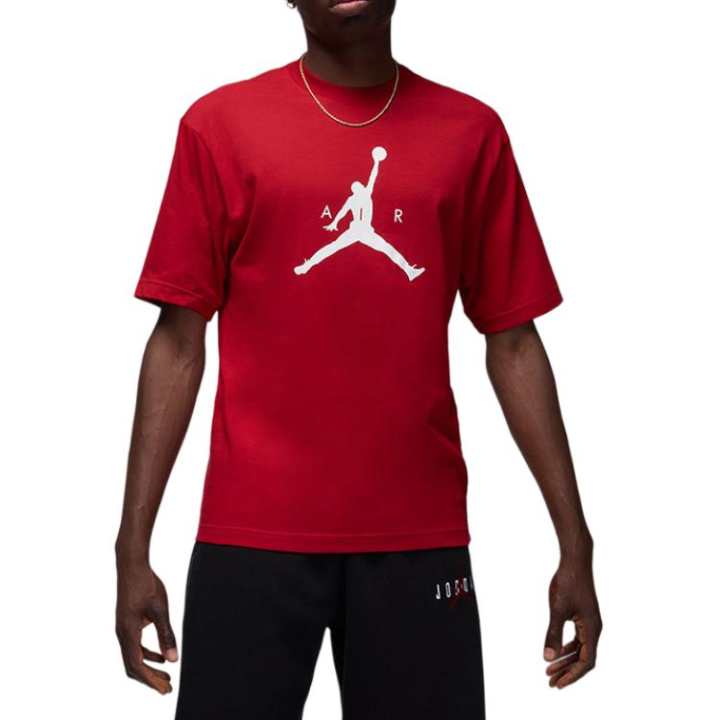Jordan Jordan Jumpman T Shirts Men's Red Crew Neck