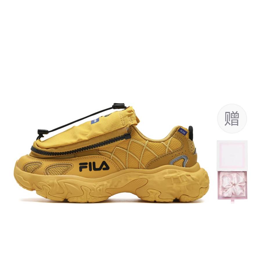 FILA x Nicole McLaughlin TORNADO Low top Casual Shoes Women's Bronze Gold