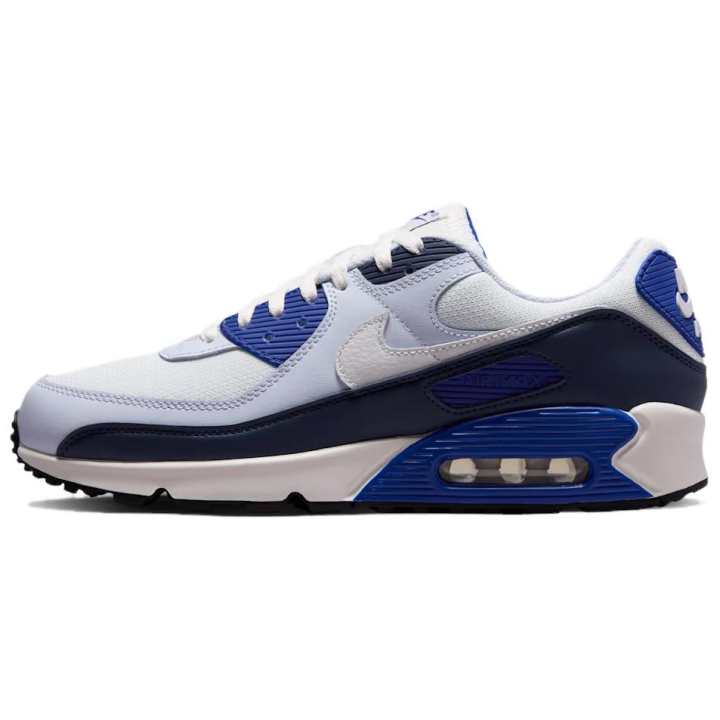 Nike Nike Air Max 90 Running Shoes Men's Low Top Blue White