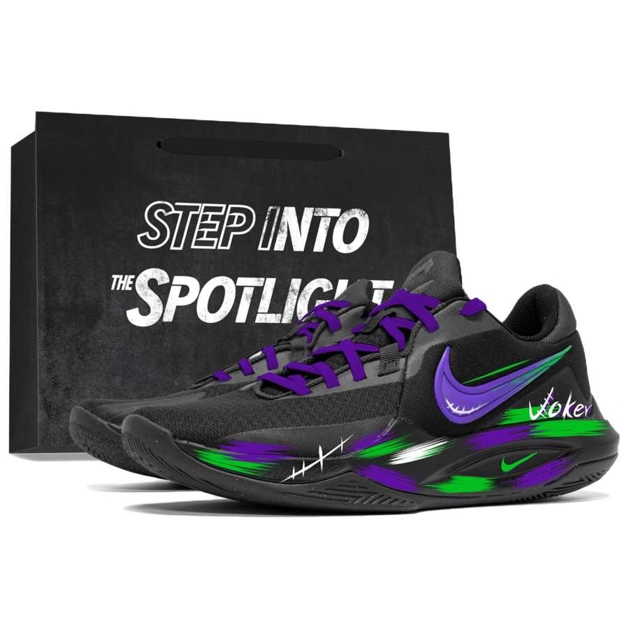Nike Nike Precision 6 Basketball Shoes Men's Low Top Black/Purple