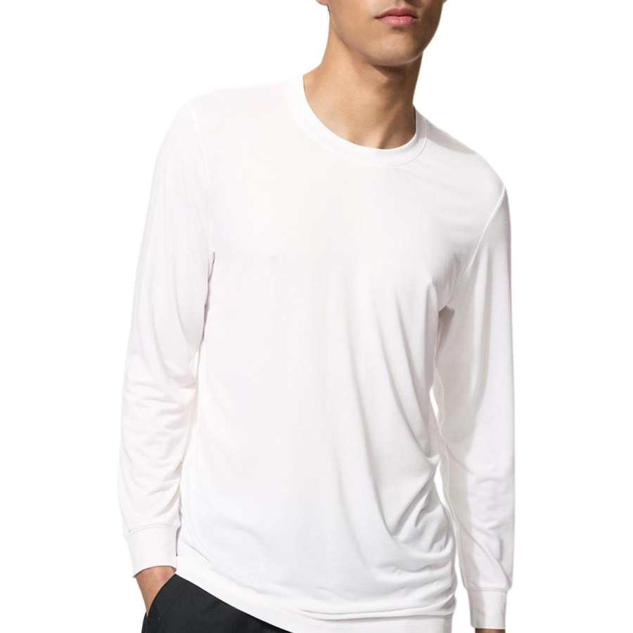 UNIQLO FW26 T Shirts Men's 00 White Crew Neck Thin