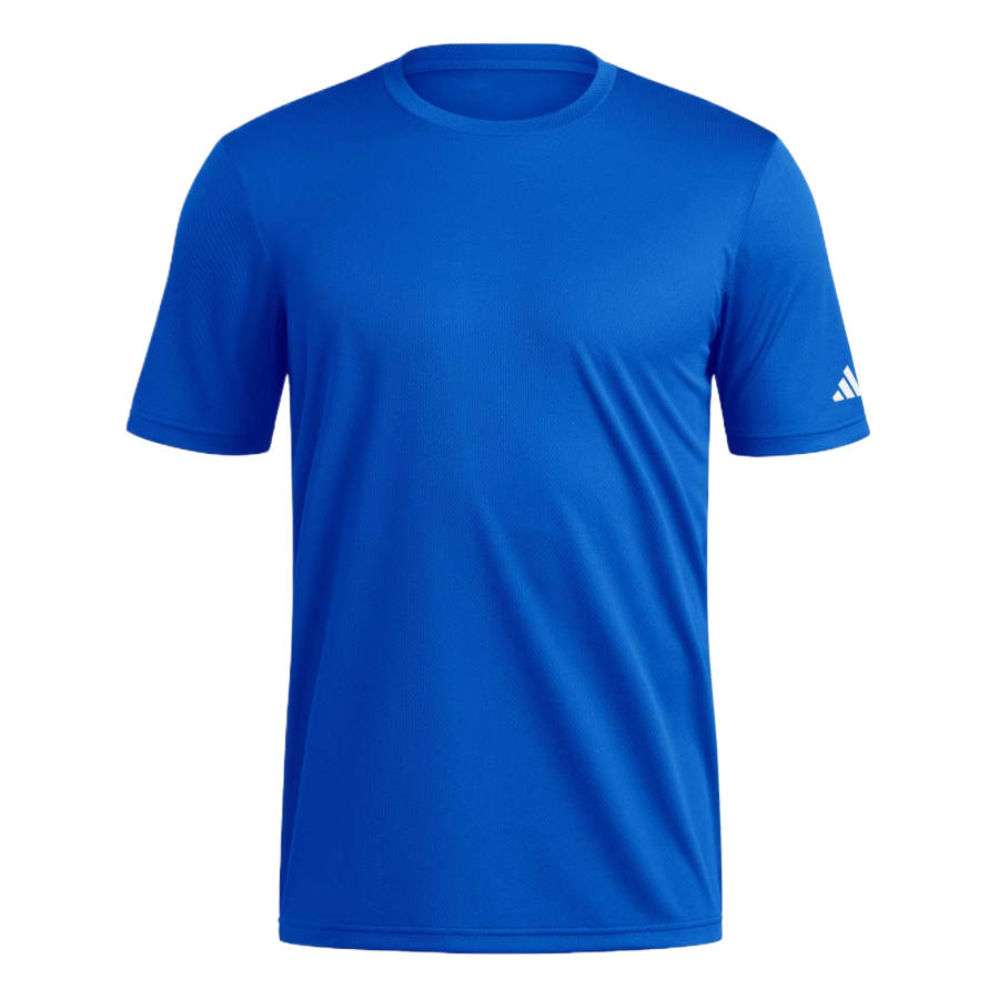 Adidas Adidas Lifestyle T Shirts Men's Royal Blue/White Crew Neck